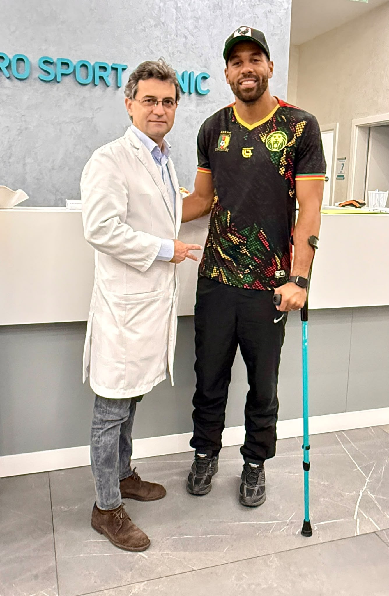 EPASSY MBOKA DEVIS ROGERS și dr. Ion Bogdan Codorean