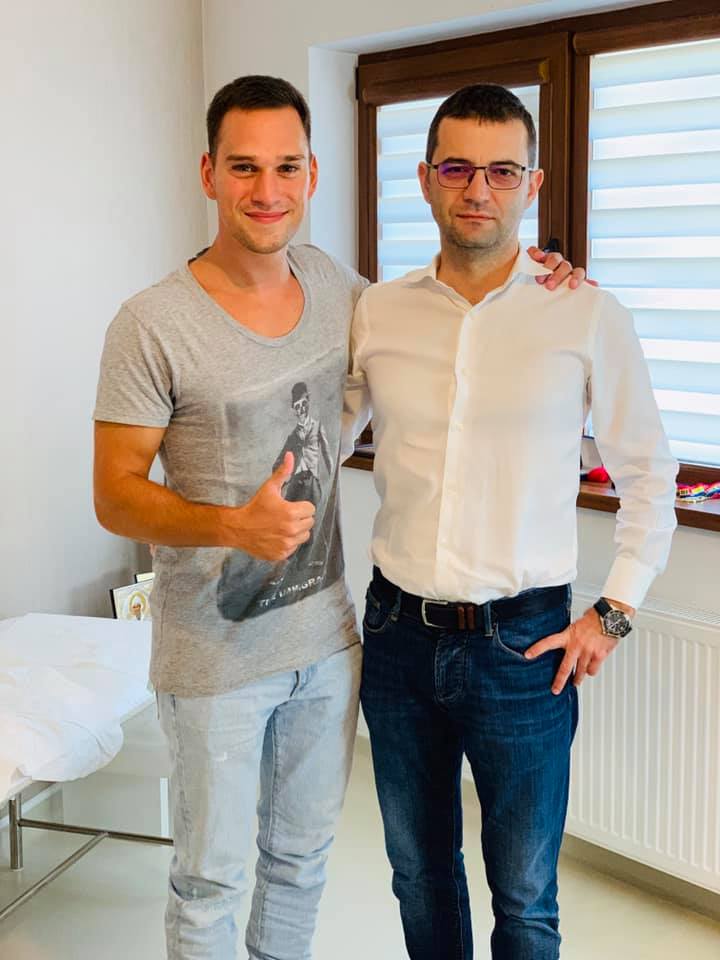 Dr. Ion Bogdan Codorean și Vlad Gherman