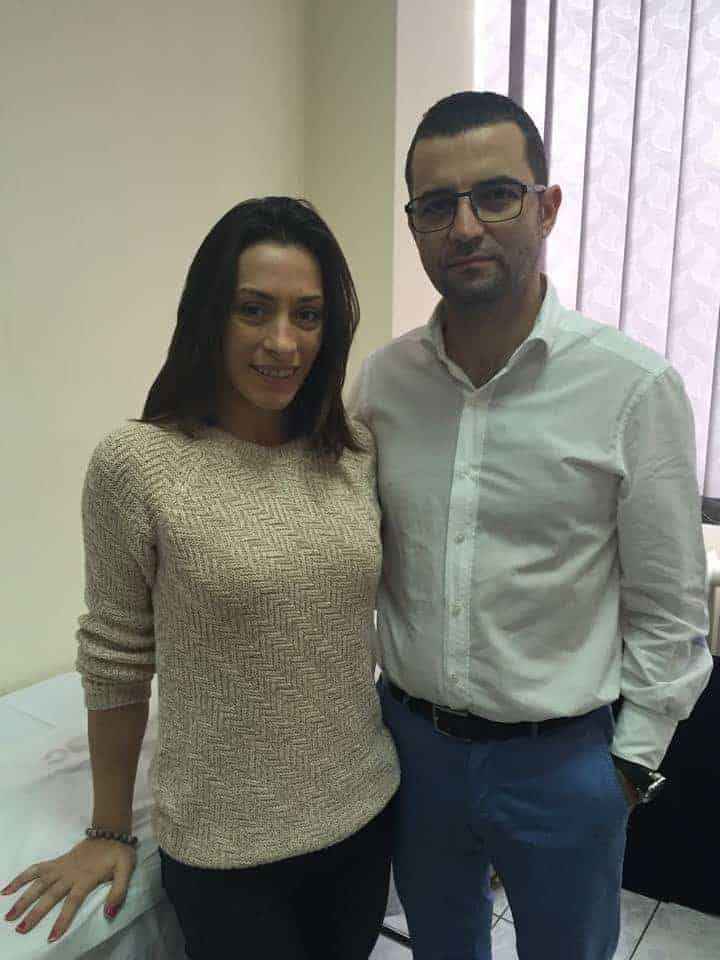 Dr. Ion Bogdan Codorean și Cătălina Ponor