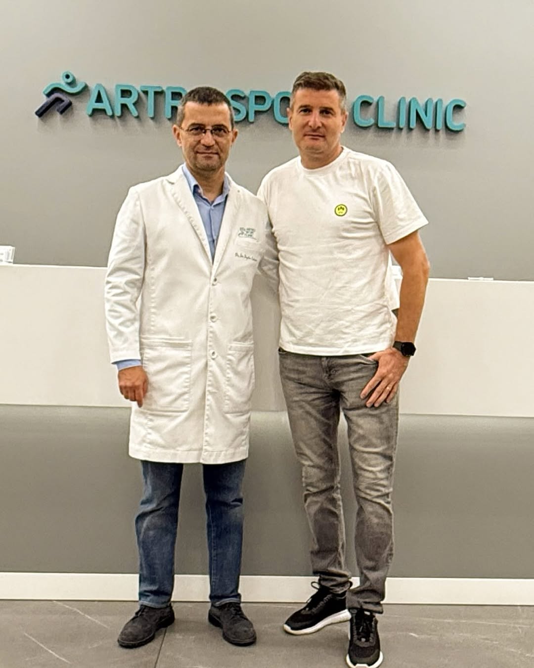 Dr. Ion Bogdan Codorean și László Balint