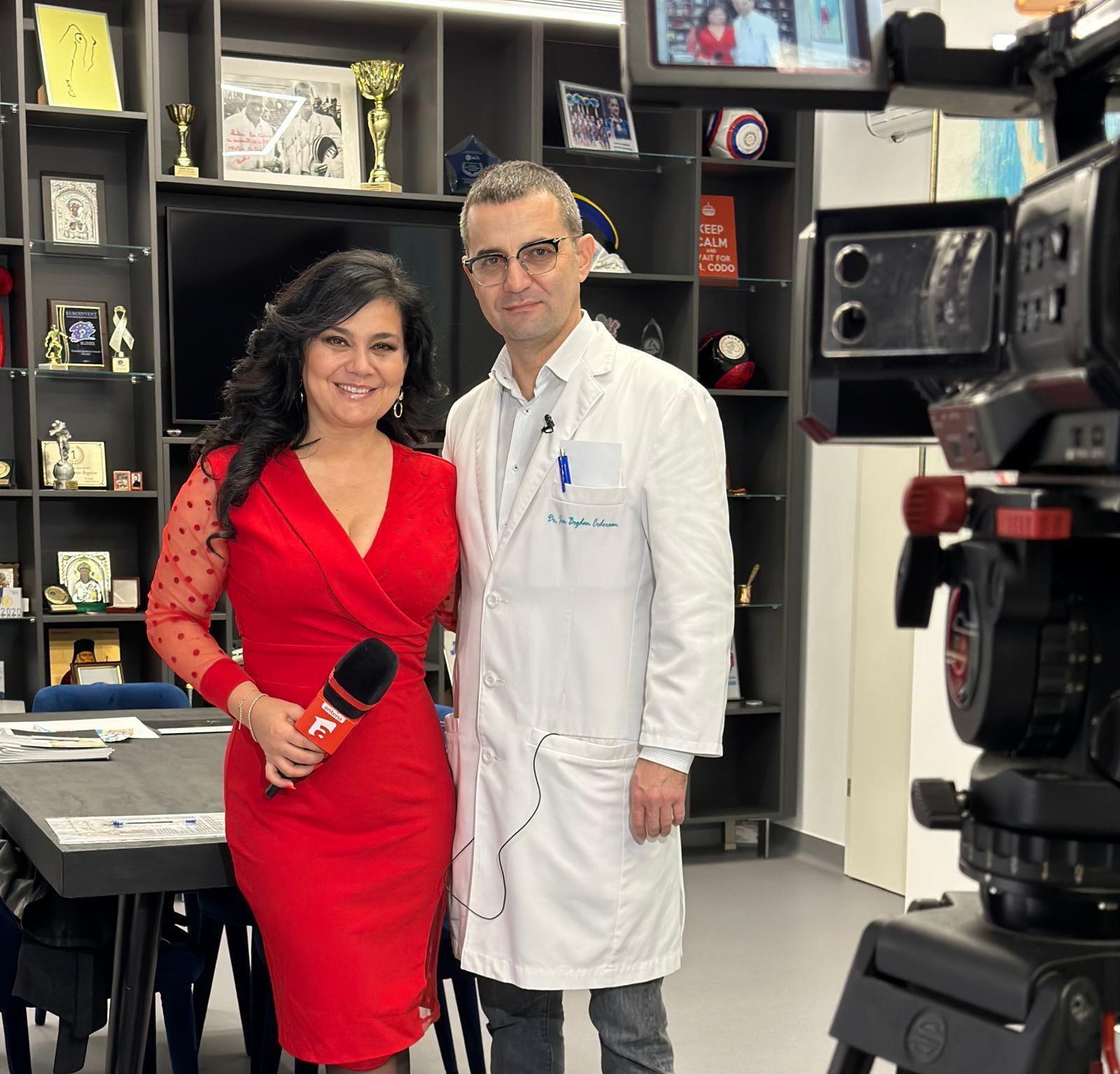 Dr. Ion Bogdan Codorean și Simona Bălănescu