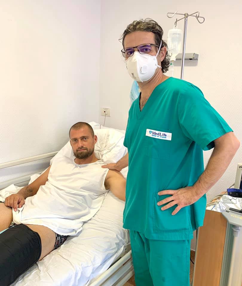 Dr. Ion Bogdan Codorean și Gabriel Tamaș