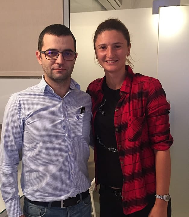 Dr. Ion Bogdan Codorean și Irina Begu
