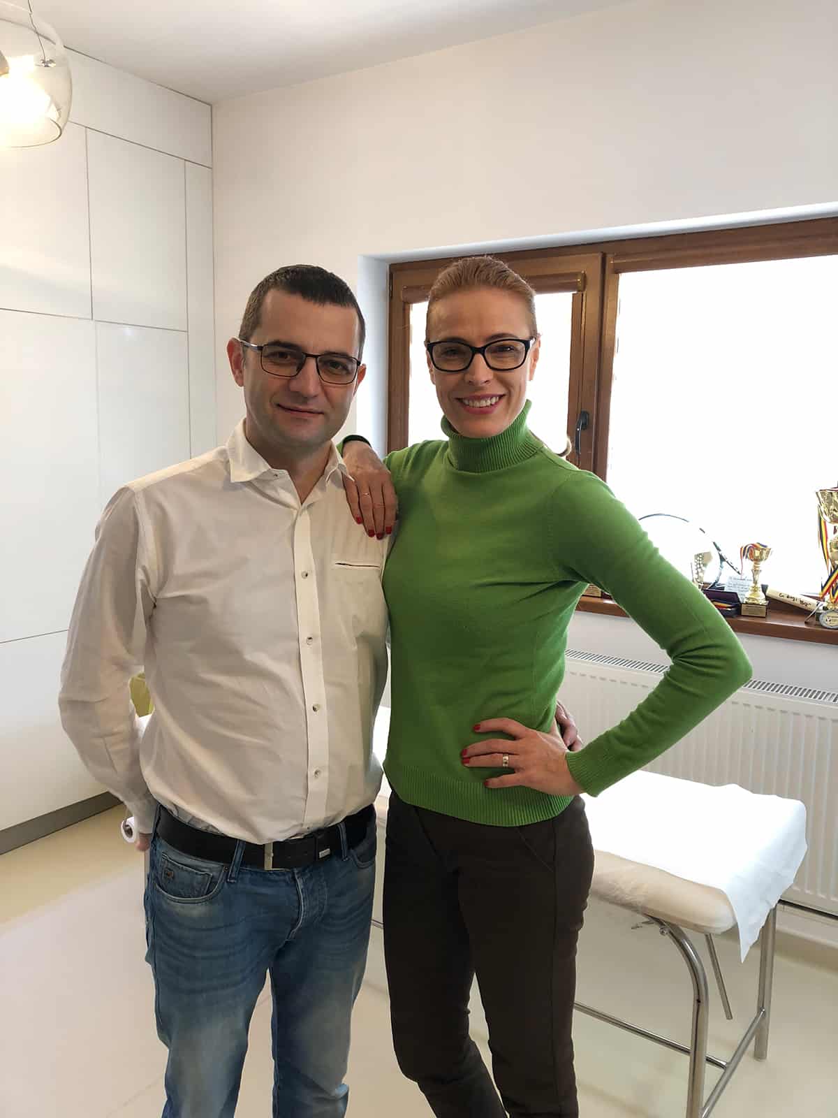 Dr. Ion Codorean și Monica Davidescu