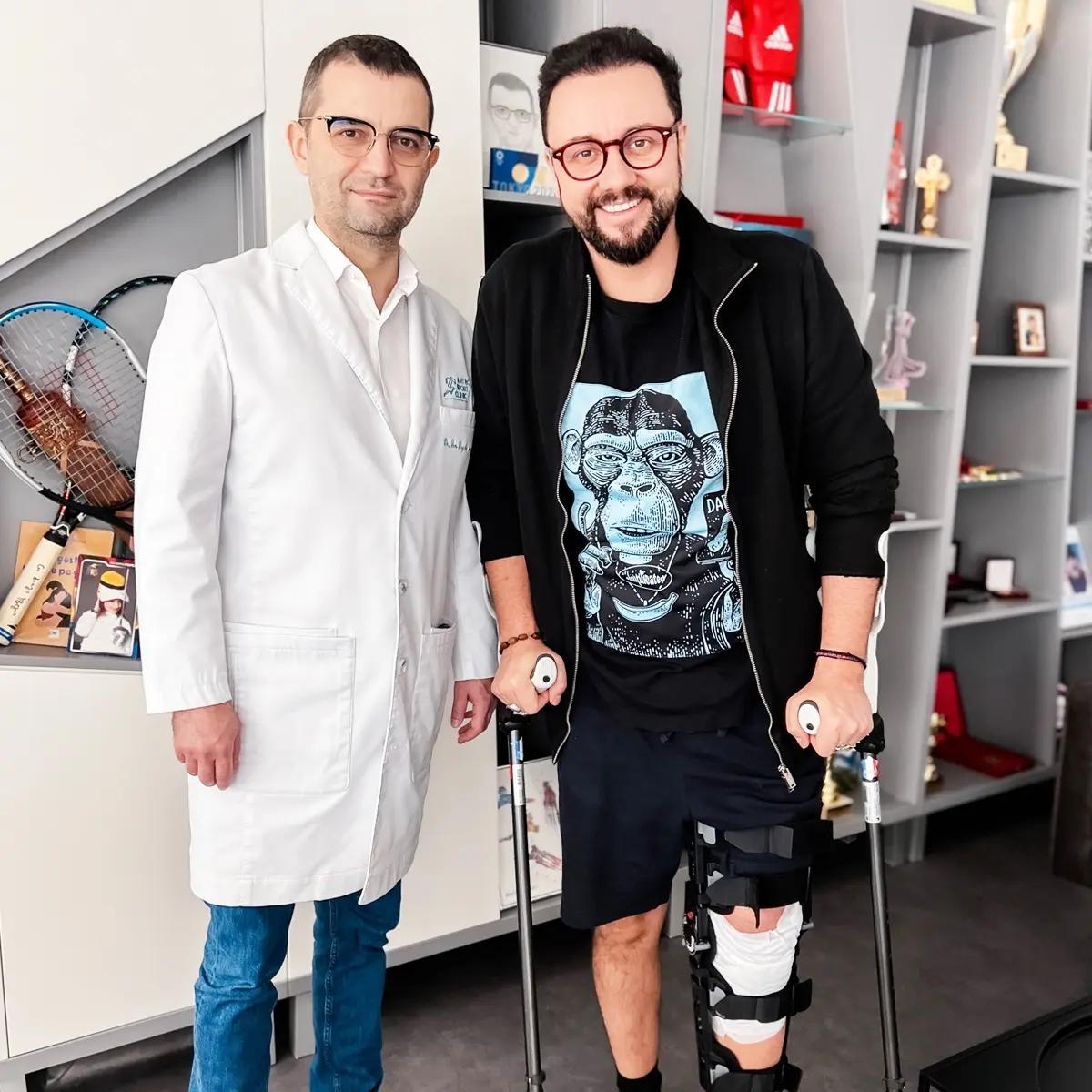 Dr. Ion Bogdan Codorean și Cătălin Măruță