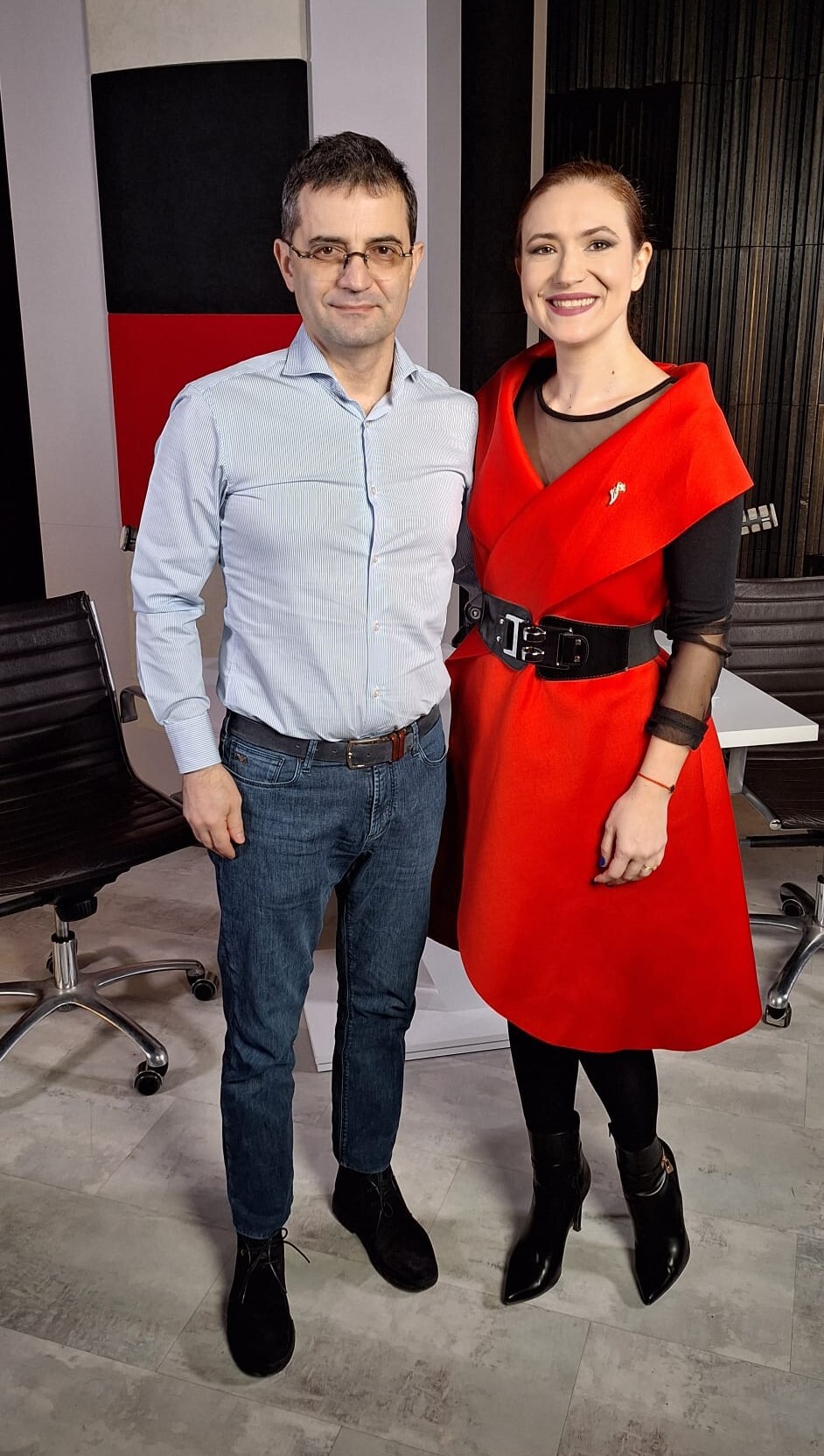 Dr. Ion Bogdan Codorean și Dana Istrate
