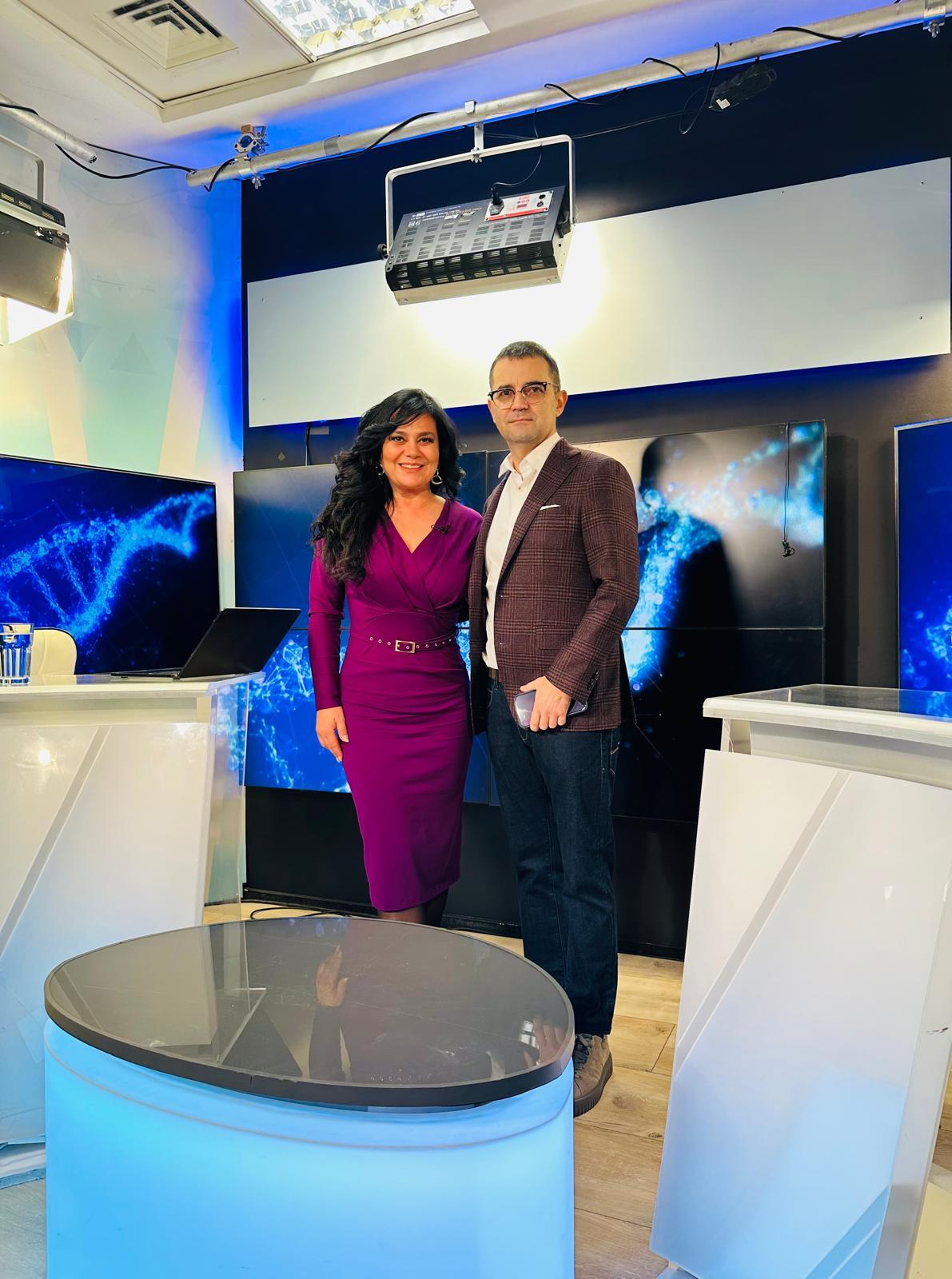 Dr. Ion Bogdan Codorean și Simona Bălănescu