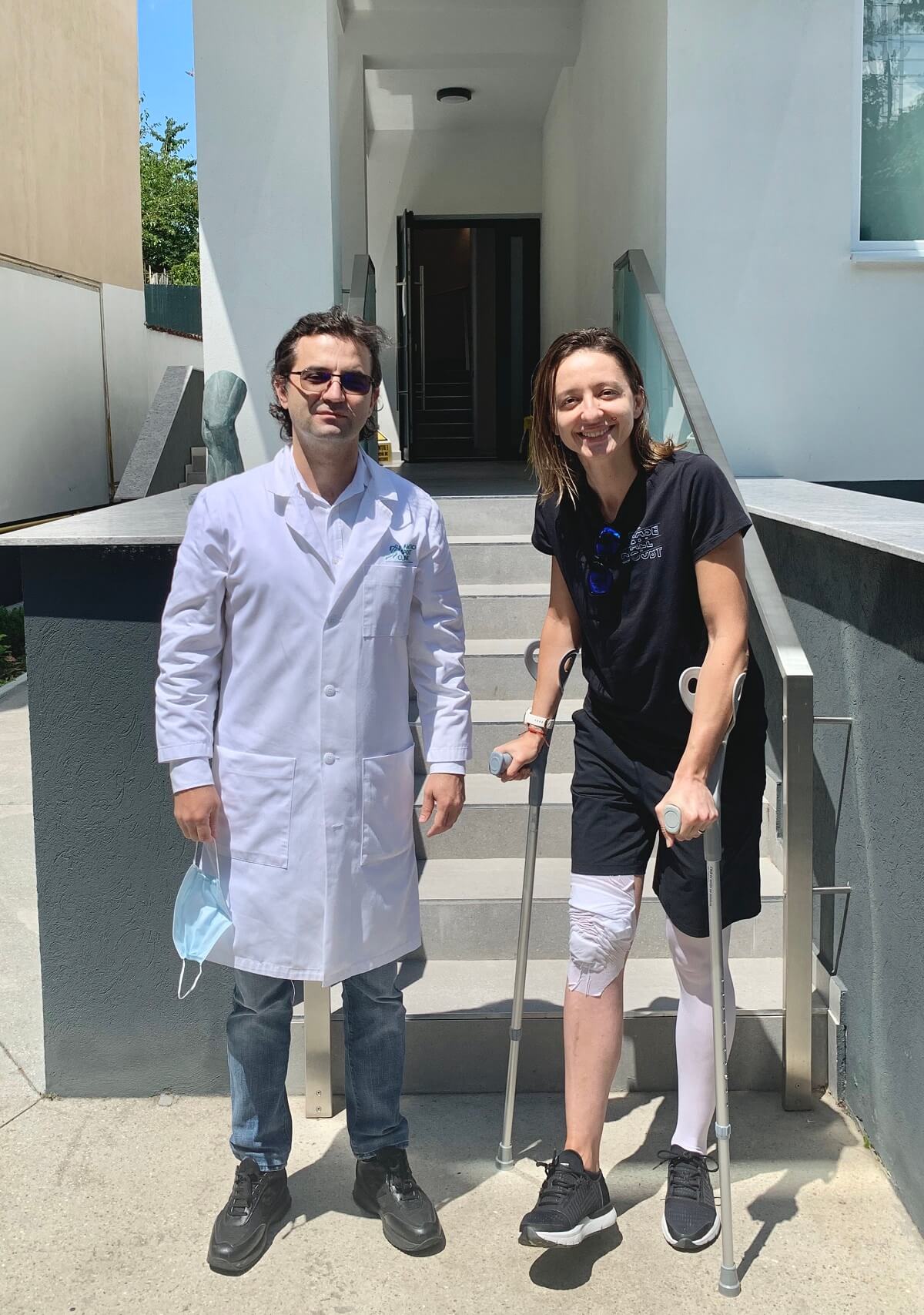 Dr. Ion Bogdan Codorean și Ana-Maria Brânză