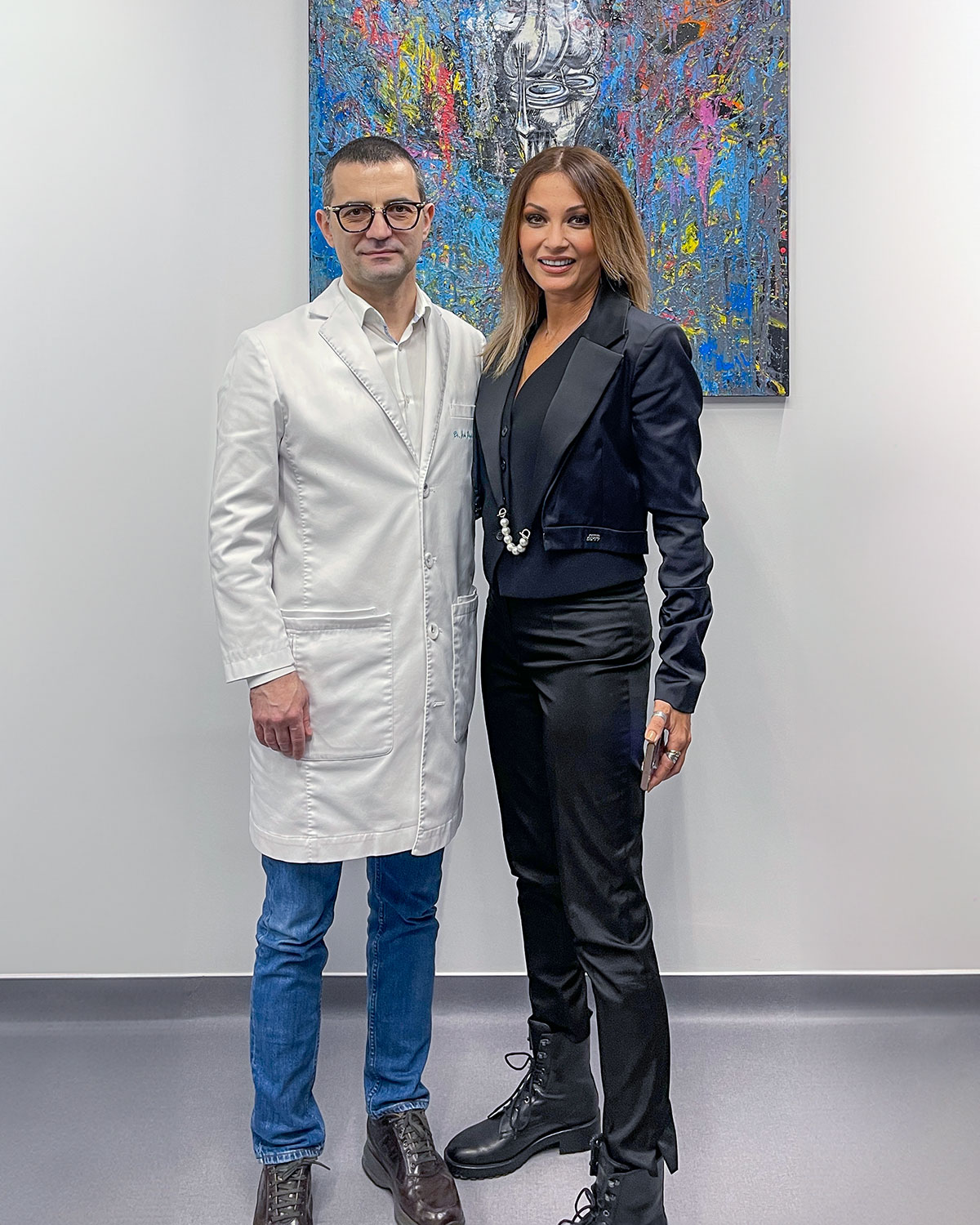 Anca Țurcașiu și Dr. Ion Bogdan Codorean