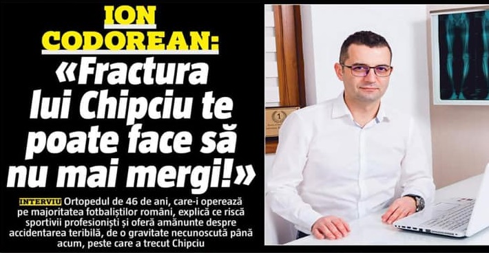 Interviu Dr. Ion Bogdan Codorean în Gazeta Sporturilor