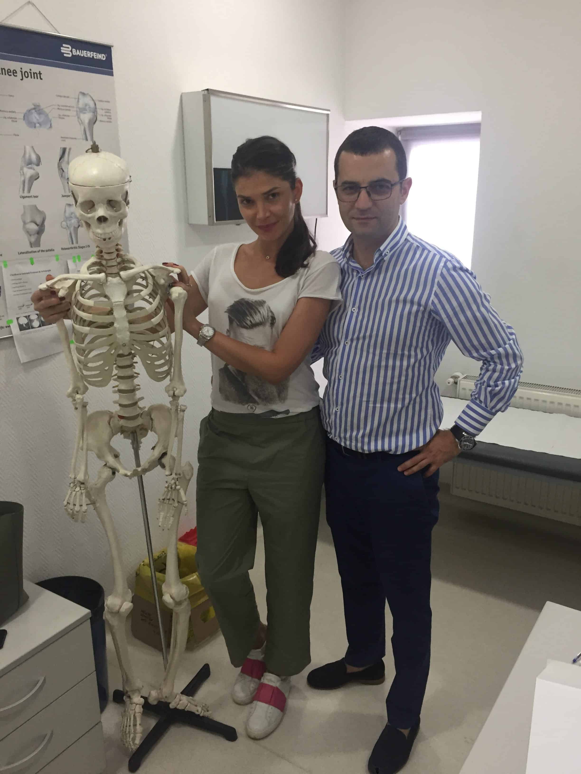 Dr. Ion Bogdan Codorean și Alina Pușcaș