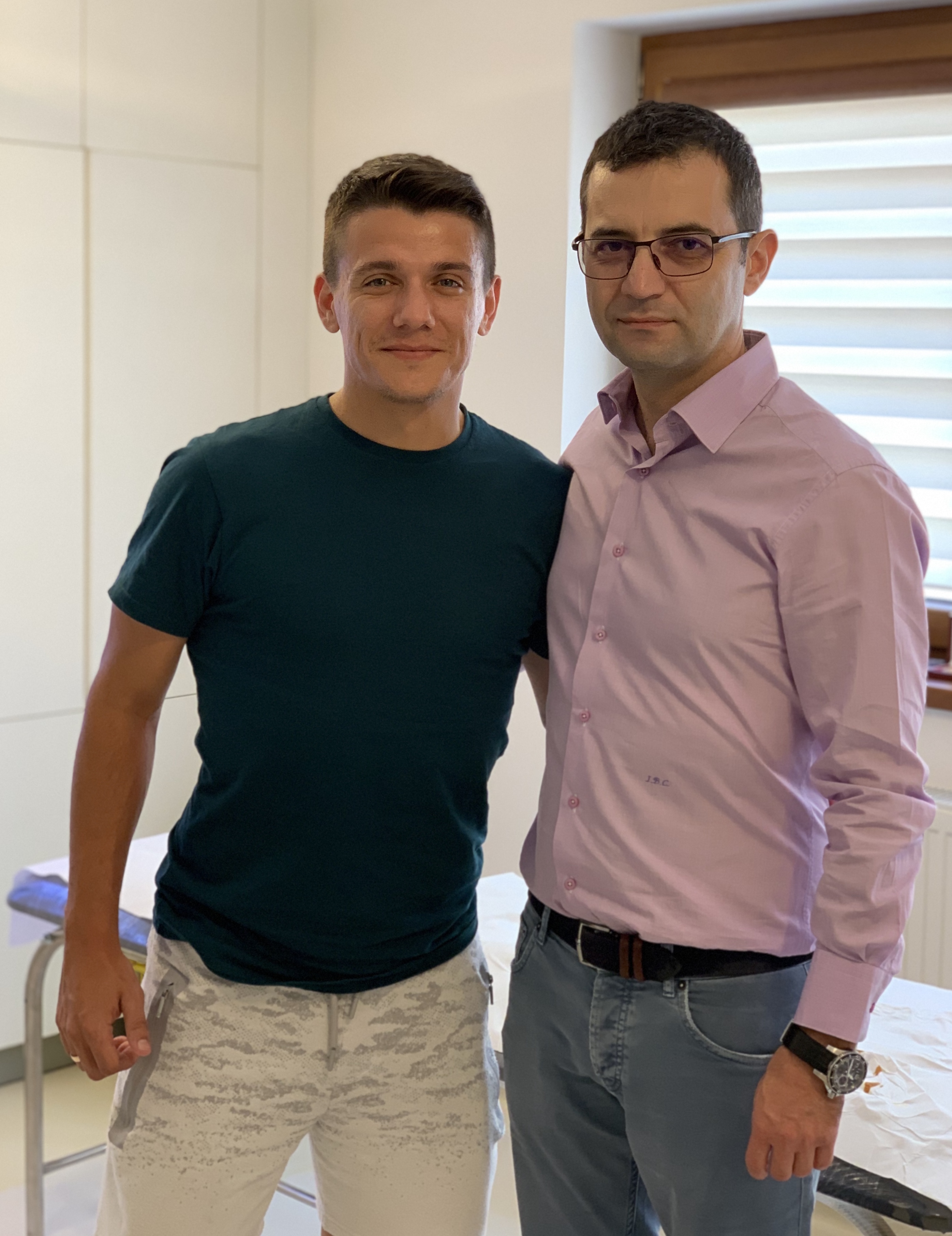 Dr. Ion Bogdan Codorean și Gheroghe Andronic
