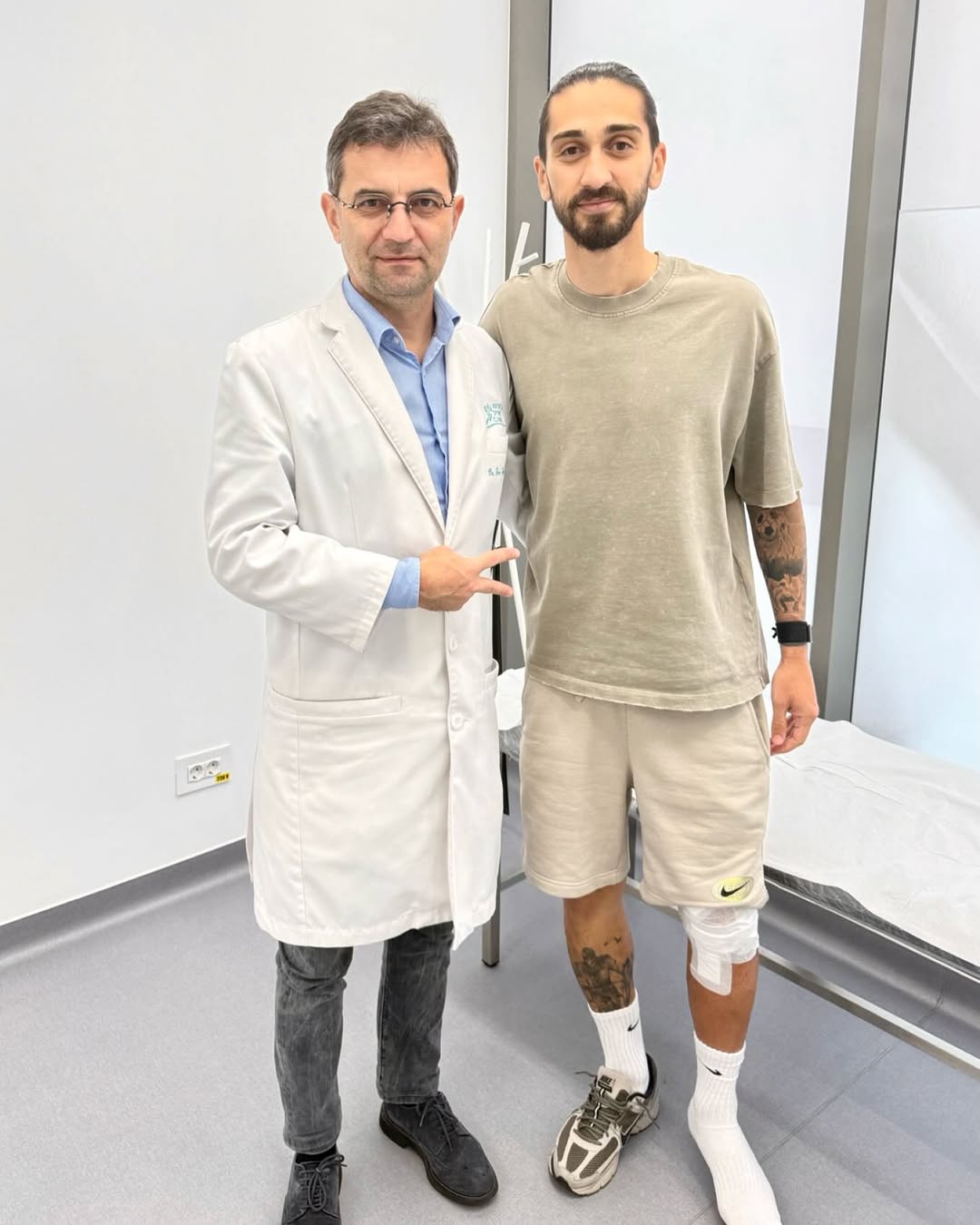Dr. Ion Bogdan Codorean și Eduard Florescu