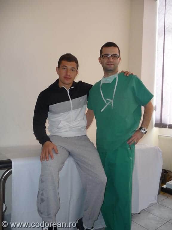 Dr. Ion Bogdan Codorean și Andrei Prepeliță