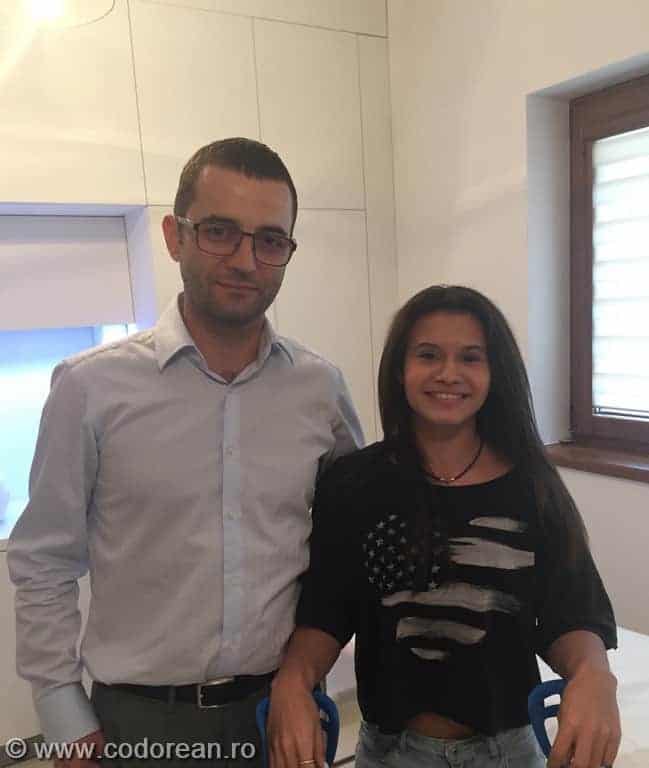 Dr. Ion Bogdan Codorean și Diana Bulimar