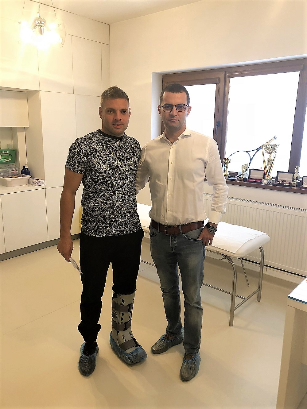 Dr. Ion Bogdan Codorean și Adrian Popa
