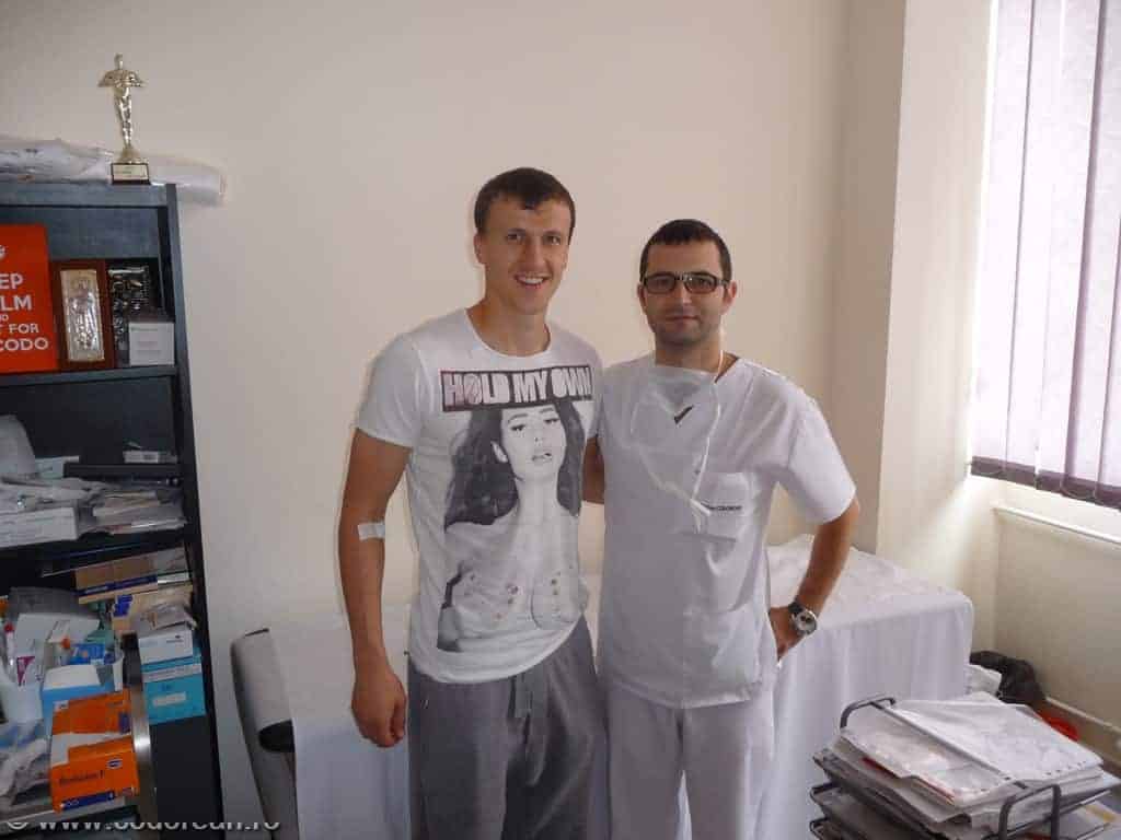 Dr. Ion Bogdan Codorean și Vlad Chiricheș
