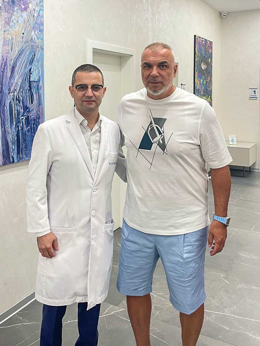 Dr. Ion Bogdan Codorean și Cosmin Olăroiu