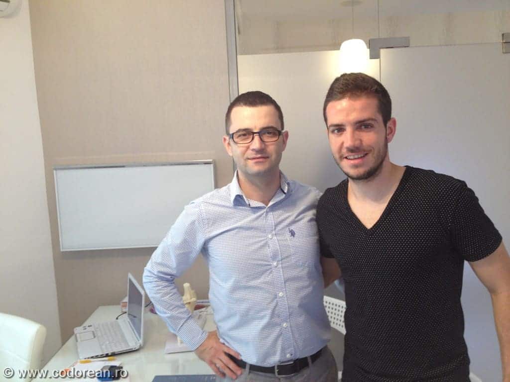 Dr. Ion Bogdan Codorean și Alexandru Chipciu