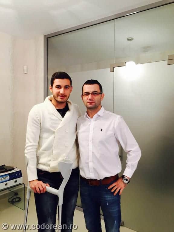 Dr. Ion Bogdan Codorean și Lucian Filip