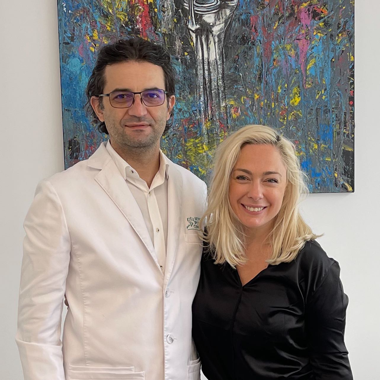 Dr. Ion Bogdan Codorean și Giulia Nahmany