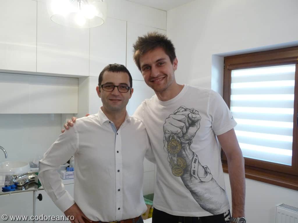 Dr. Ion Bogdan Codorean și Ciprian Tătărușanu