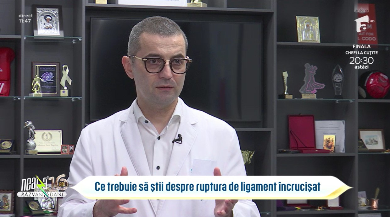 În ce constă tratamentul rupturii de ligament încrucișat anterior?