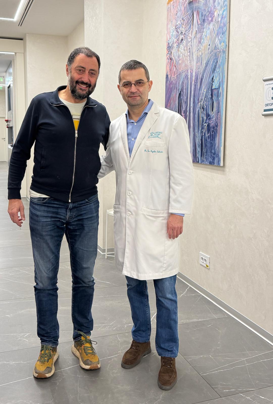 Dr. Ion Bogdan Codorean și Jesús del Cerro