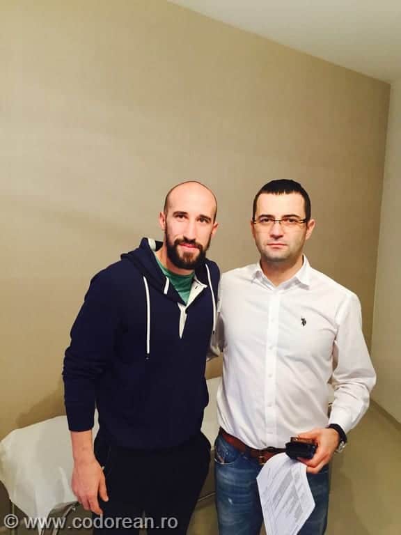 Dr. Ion Bogdan Codorean și Iasmin Latovlevici