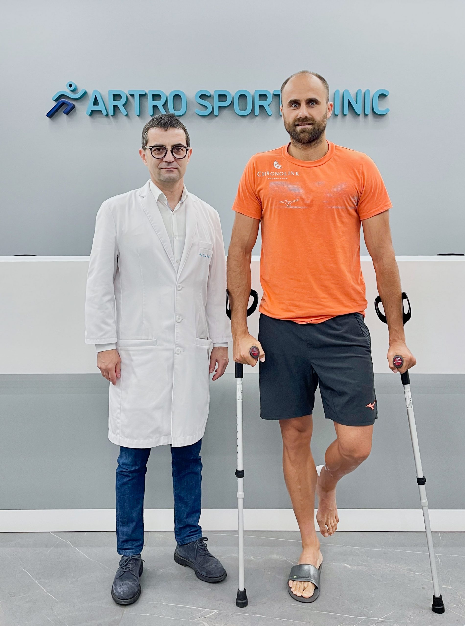 Dr. Ion Bogdan Codorean și Marius Copil