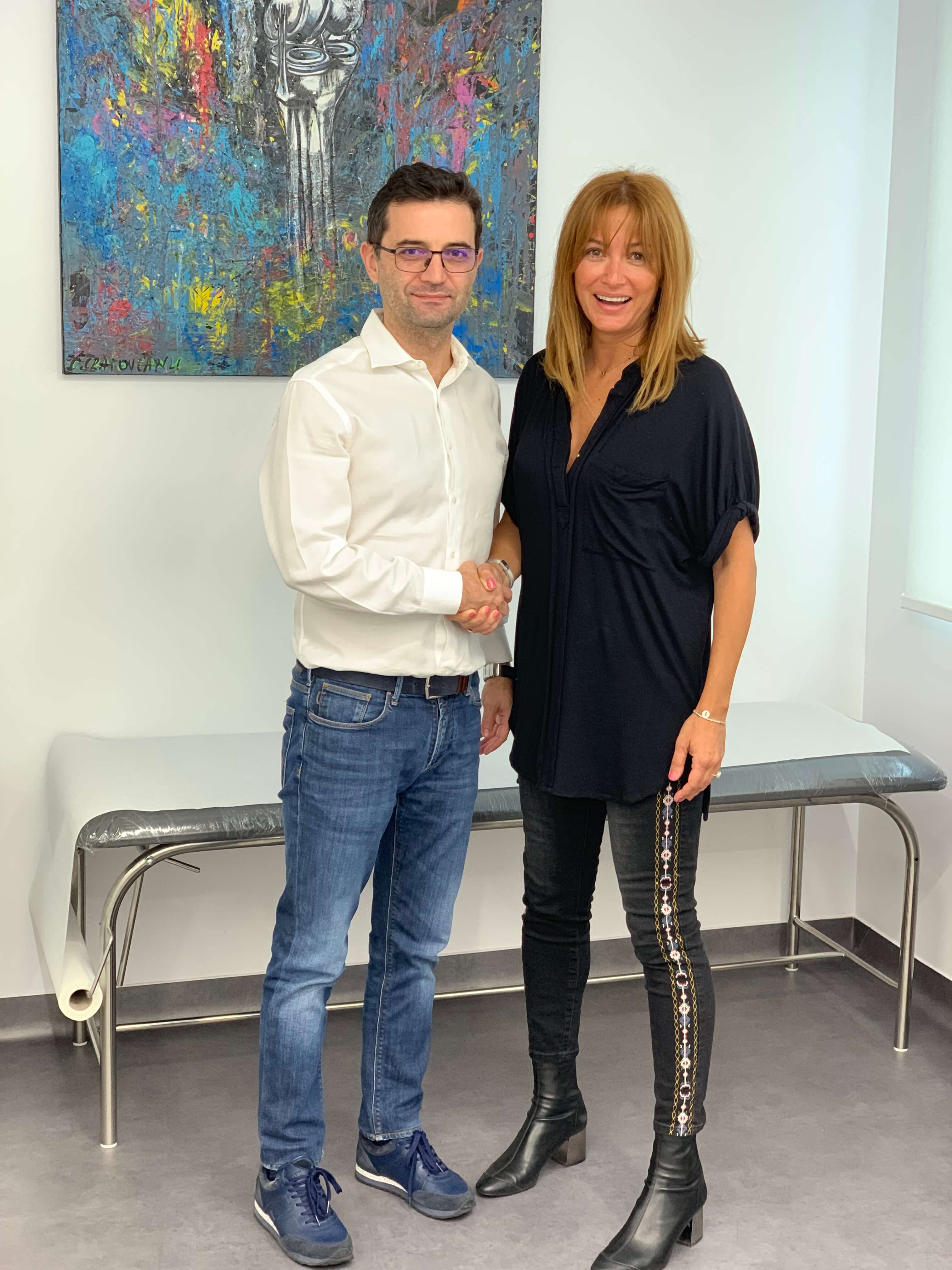 Dr. Ion Bogdan Codorean și Anca Țurcașiu